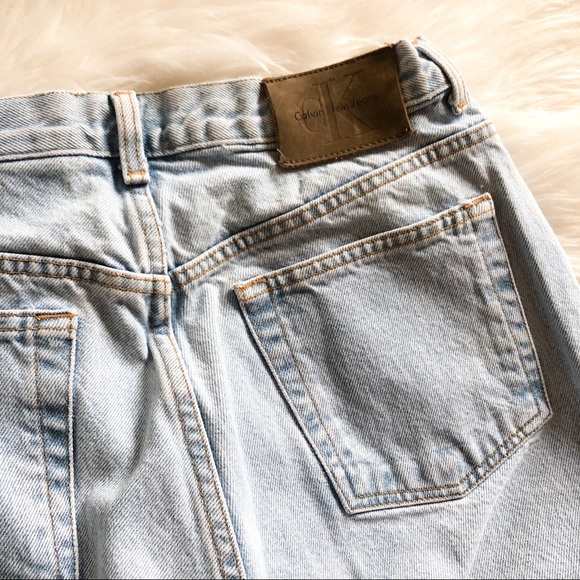 Calvin Klein Vintage 90s Jeans Size 12 - Picture 4 of 10
